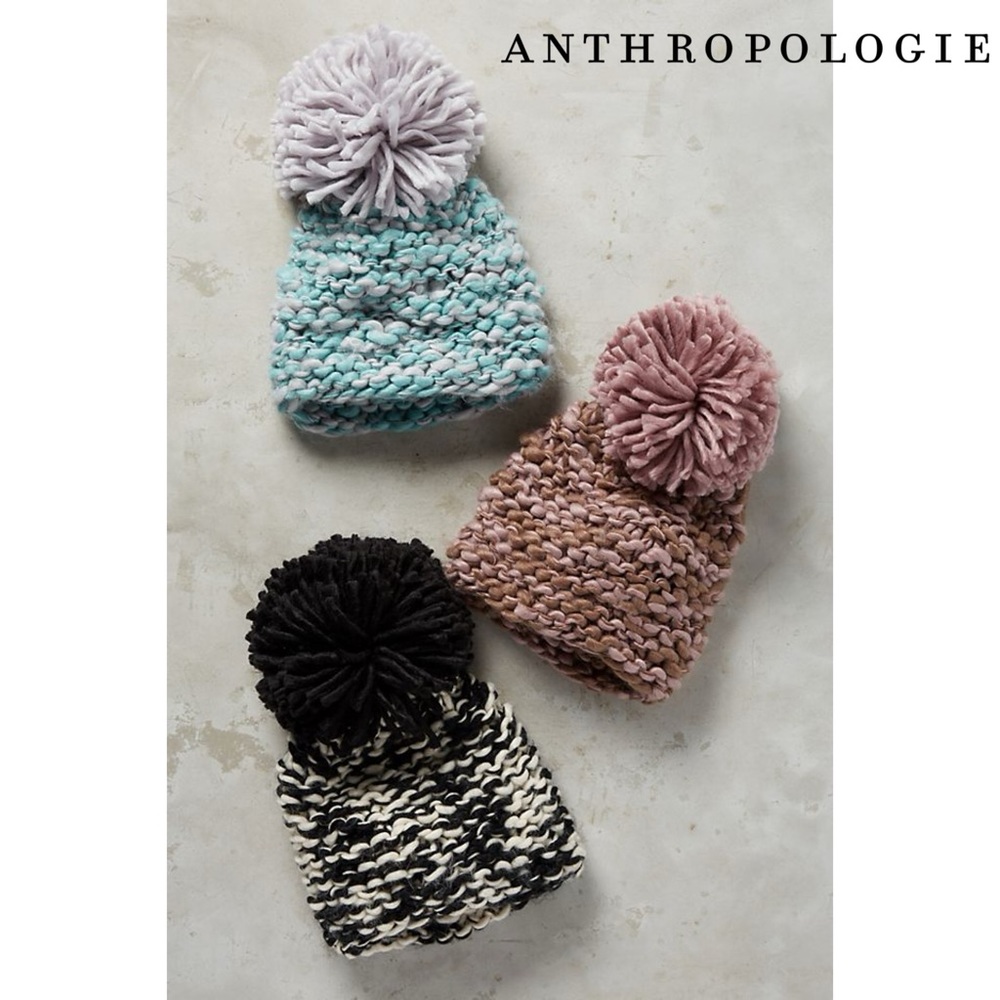 Anthropologie Pommed Winterland Beanie